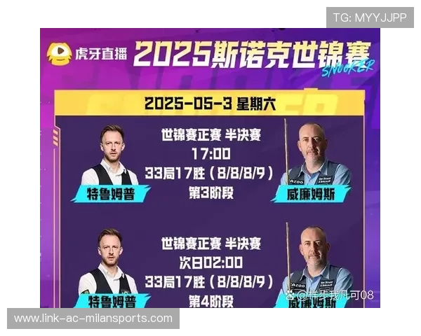 斯诺克世锦赛精彩对决现场直播全程预测分析